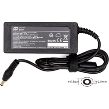Зарядний пристрій PowerPlant ASUS 220V, 19V 65W 3.42A 5.5*2.5 (AS65F5525): Напруга 19V