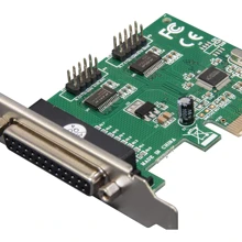 Frime PCI-E x1 to RS232+LPT (2 порта RS232 + 1порт LPT), WCH382L (ECF-PCIto2S1PWCH382.LP): Тип Плата расширения