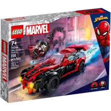 Конструктор LEGO Super Heroes Майлз Моралес против Морбиуса (76244): Количество деталей, шт. 220
