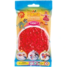 Термомозаика HAMA Набор красных бусин Midi 5+, 1000 шт. (207-05): Производитель HAMA