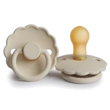 Пустышка Frigg Daisy Cream size 1 (0-6 m) светло-бежевый (000515): Возраст до 6 месяцев