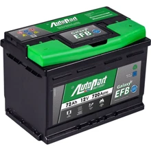 Autopart Galaxy Start-Stop 72 Ah/12V (ARL072-EFB): Ёмкость, Ач 72