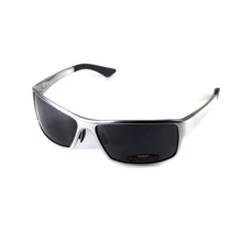 Спортивные очки Темные очки с поляризацией BluWater Alumination 1 (gray) (silver metal) Polarized (4АЛЮМ1-С20П): Назначение Для туризма и активного отдыха, Для рыбалки, Для бега, Велосипедные
