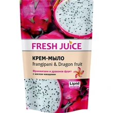 Fresh Juice Frangipani & Dragon Fruit Крем-мыло Франжипани и Драконов фрукт дой-пак 460 ml: Назначение Увлажнение, Очищение