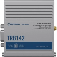 Маршрутизатор Wi-Fi Teltonika NET GATEWAY LTE/4G/TRB142 TELTONIKA (TRB142003000): Тип маршрутизатора Wi-Fi роутер