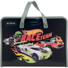 Папка-портфель на молнии Kite Hot Wheels 1 отделение A4 (hw22-202): Тип Портфель