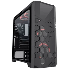 Корпус AZZA Storm 6000B RGB Tempered Glass Black (CSAZ-6000RGB/B): Форм-фактор материнской платы ATX / E-ATX / Micro-ATX