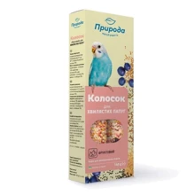 Лакомство для волнистых попугаев Природа Колосок фруктовый 140 г (4820157400265): Вид корма Лакомства