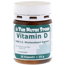 Greendar Vitamin D, 5600 IE, 26 Capsules (ФР-00000125): Тип Витамин D