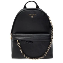 Женский рюкзак Michael Kors Slater MD Backpack черный (30T0G04B1L001): Пол Женский