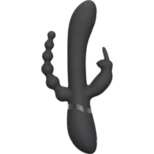 Вибратор-кролик Vive Rini 3в1 Black: Для кого Для женщин
