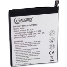 Аккумулятор ExtraDigital 3000mAh (BM34) for Xiaomi Mi Note Pro: Производитель ExtraDigital