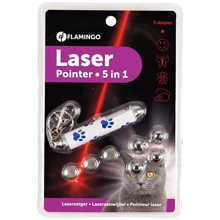 Іграшка для котів Flamingo Laser Pointer 5-in-1 лазерна указка (54212): undefined undefined