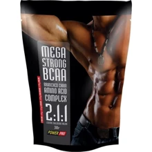 Амінокислота для спорту Power Pro Mega Strong BCAA 300 g / 60 servings / Без смаку: Смак Без смаку