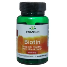 Swanson Biotin 5.000 mcg Біотин 100 капсул: Форма випуску капсули