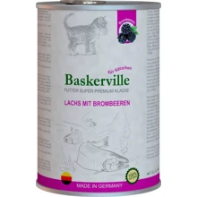 Влажный корм Baskerville для котят Лосось с ежевикой 0.4 кг (21519): Тип Влажный корм