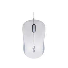 Мышь RAPOO N1130-Lite USB, белая: Интерфейс подключения проводная USB