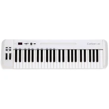 MIDI клавиатура SAMSON CARBON 49: Механика Полувзвешенная