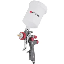 Краскопульт пневматический Intertool LVLP TEFLON профессиональный, форсунка 1.8мм, (PT-0148): Производитель Intertool