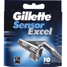 Gillette Sensor Excel Сменные кассеты для бритья 10 шт.: Вид Сменные кассеты