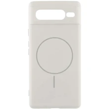 Чехол для телефонов Lakshmi Case Silicone Cover Full Camera MagFit White for Google Pixel 7 Pro: Совместимость Google Pixel 7 Pro