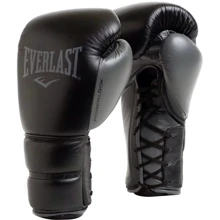 Боксерські рукавички Everlast POWERLOCK BOXING GLOVES чорний Уні 10 унцій (870310-70-8): undefined undefined