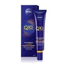 Nivea Visage Anti Wrinkle Q10 Plus Vitamin C Night Cream Крем зволожуючий нічний проти зморшок 40 ml: Стать Для жінок