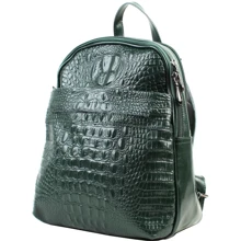 Женский рюкзак Borsa Leather зеленый (sol10t5861-green): Пол Женский