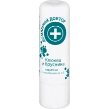 Домашний Доктор Гигиеническая помада клюква и брусника 3.6 g: undefined undefined