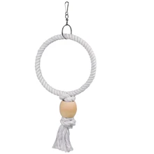 Игрушка для попугаев Flamingo Ring веревочное кольцо большое 24х5х40 см: undefined undefined