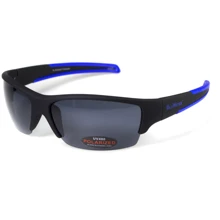 Спортивные очки Очки поляризационные BluWater Daytona-2 Polarized (gray) серые в черно-синей оправе (4ДЕЙТ2-Г20П): Назначение Для туризма и активного отдыха, Для водных видов спорта, Велосипедные
