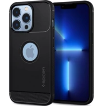Чохол для iPhone Spigen Rugged Armor Matte Black для iPhone 13 Pro Max (ACS03200): Колір черный