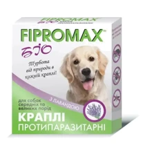Капли FIPROMAX БІО для собак средних и крупных пород 3 мл 2 пипетки НФ-00002018 (FB-011): Тип Капли