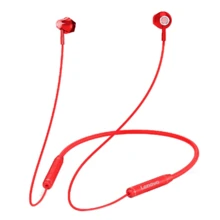 Наушники Lenovo HE06 Red: Тип конструкции вакуумные