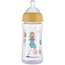Бутылочка для кормления Bebe Confort Emotion пластиковая 270ml желтая (3102201980): Материал пластик