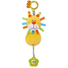 Плюшева підвіска Baby Mix Лев з вібро Мультицвіт (TE-8460-13): Виробник Baby Mix