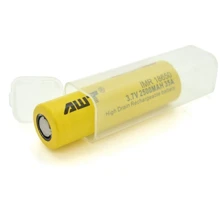AWT 18650 Li-Ion 2500 мАч, 35А, BOX (IMR18650-2500-35А): Емкость 2500 мАч