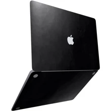 Chohol Skin Leather Matte Black (front&back) for MacBook Pro 16" M3 | M2 | M1: Цвет черный (Black)