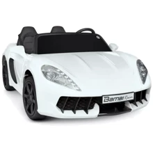 Детский электромобиль Bambi Racer Porsche, белый (M 4055AL-1): Вид автомобиль