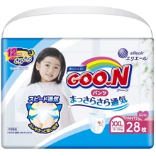 Трусики-подгузники GOO.N для девочек 13-25 кг, BigBig (XXL), 28 шт: Тип Подгузники-трусики