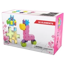 Конструктор MELI BASIC 50 эл. розовый (2,5х2,5см): Производитель MELI