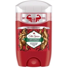 Old Spice Bearglove Antiperspirant & Deodorant Stick 50 ml Твердый дезодорант-антиперспирант: Назначение От запаха