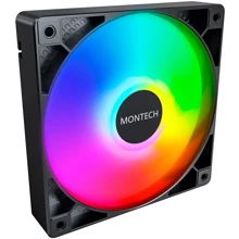 Кулер Montech GF120 PWM BLACK: Уровень шума, dB 25.5 дБ