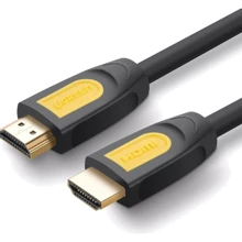 Кабель Ugreen Cable HDMI 4K M to HDMI 4K M 1m Yellow/Black (10115): Тип HDMI M - HDMI M