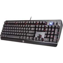 Клавиатура Thermaltake Challenger EDGE Membrane Black (KB-CHE-MBBLRU-01): Подключение проводное