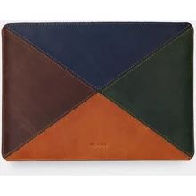 INCARNE Handmade Leather Laptop bag Mosaic Nature (Brown/Blue/Green/Cognac) for MacBook Air 15" M3 | M2 (2024 | 2023): Цвет разноцветный