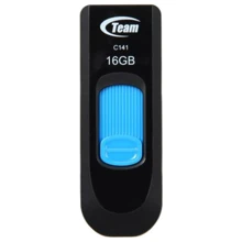 USB-флешка Team 16GB C141 USB 2.0 Blue (TC14116GL01): Стандарт USB USB 2.0