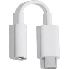 Адаптер Google Adapter USB-C to Mini-jack 3.5 9cm White (GA00477-WW): Колір білий