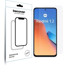 Аксесуар для смартфона BeCover Tempered Glass 3D Crystal Clear для Xiaomi Redmi 12 (709609): Сумісність Xiaomi Redmi 12