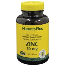 Natures Plus Zinc 50 mg 90 tabs Цинк: Тип Цинк